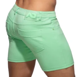Short Svelte Coton Vert