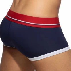Shorty Basic Colors Coton Bleu Marine - Rouge