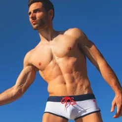 Shorty de Bain Blanc