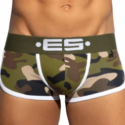 Shorty Double Side Coton Camouflage - Kaki