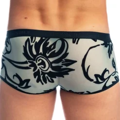 Shorty Hipster Push Up Velours Mystique Turquoise