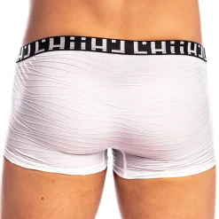 Shorty Hipster Push-Up Plissé Blanc