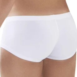 Shorty Latin Microfibre Blanc
