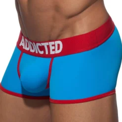 Shorty Swimderwear Push Up Bleu - Rouge
