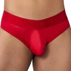 Slip à Lacets Rouge