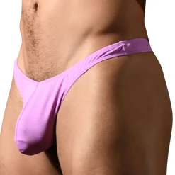 Slip Almost Naked Deep V Cut Mauve