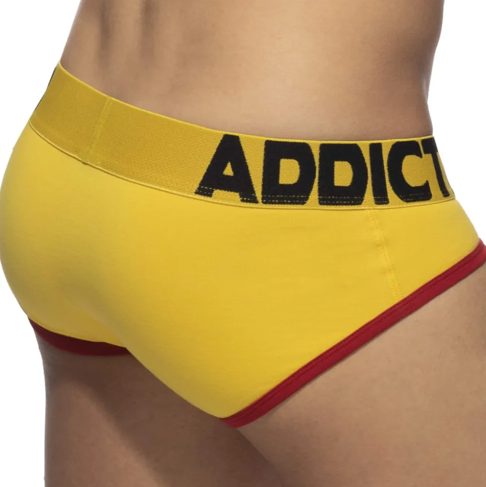Slip Basic Colors AD Coton Jaune