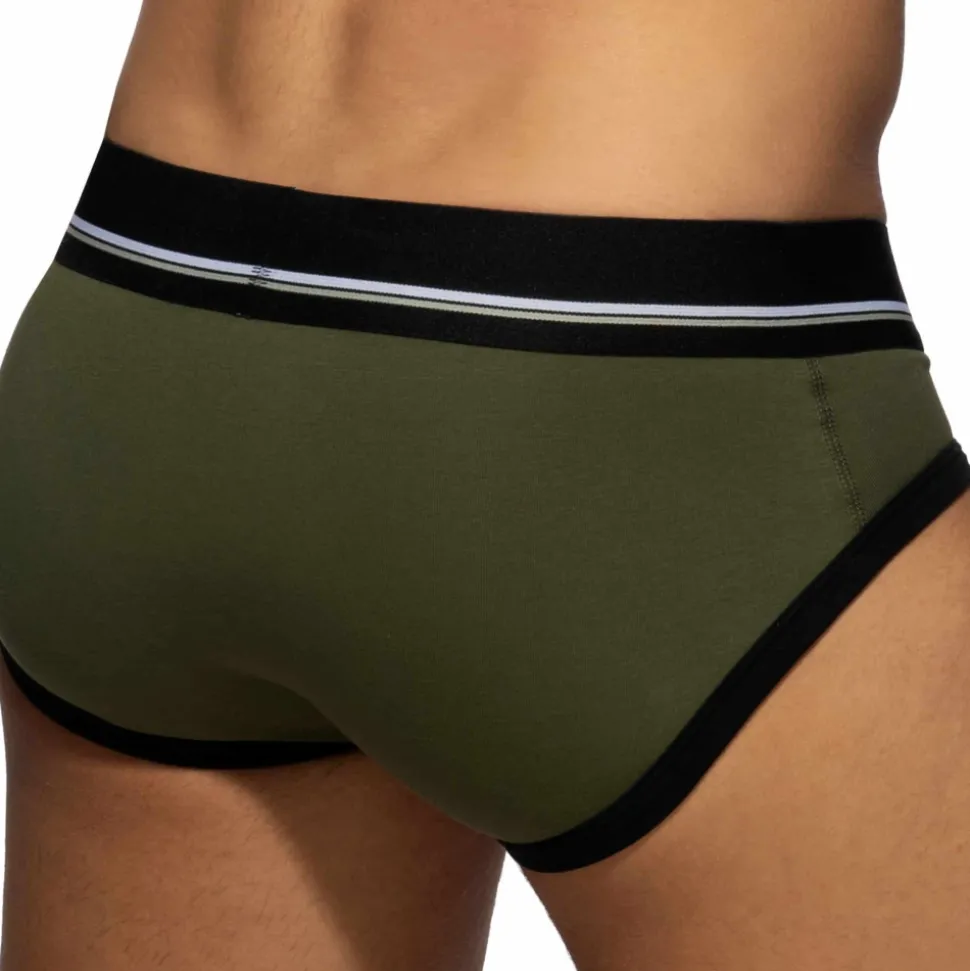 Slip Basic Colors Coton Vert Kaki