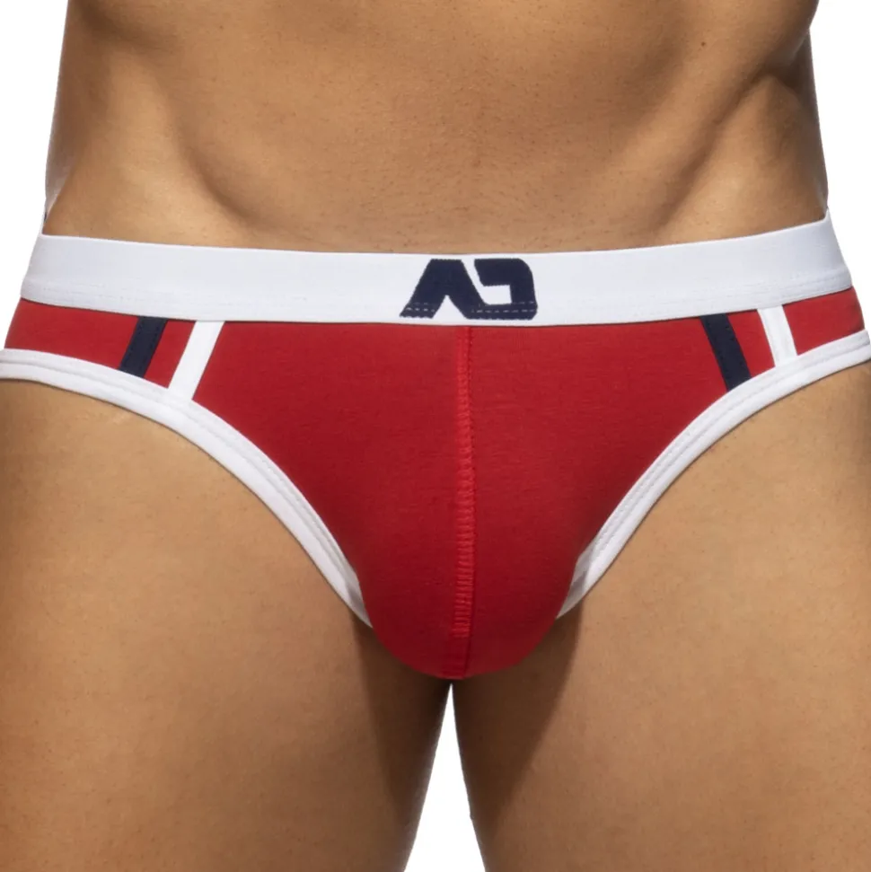 Slip Basic Colors Sportive Rouge