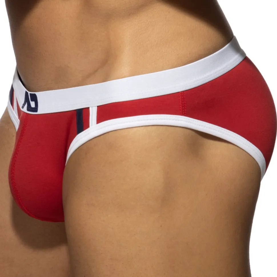 Slip Basic Colors Sportive Rouge