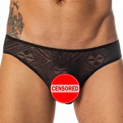 Slip Bellevue Désirs Nocturnes Noir