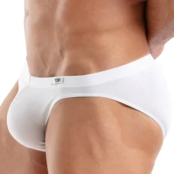 Slip Bikini Access Coton Blanc