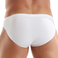 Slip Bikini Access Coton Blanc