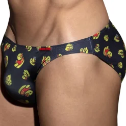 Slip Bikini AD Duckies Noir