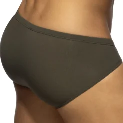 Slip Bikini Basic Colors Second Skin Kaki