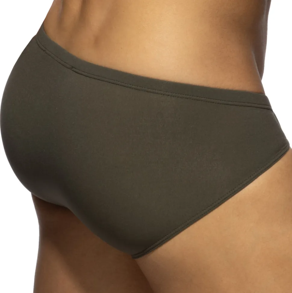 Slip Bikini Basic Colors Second Skin Kaki