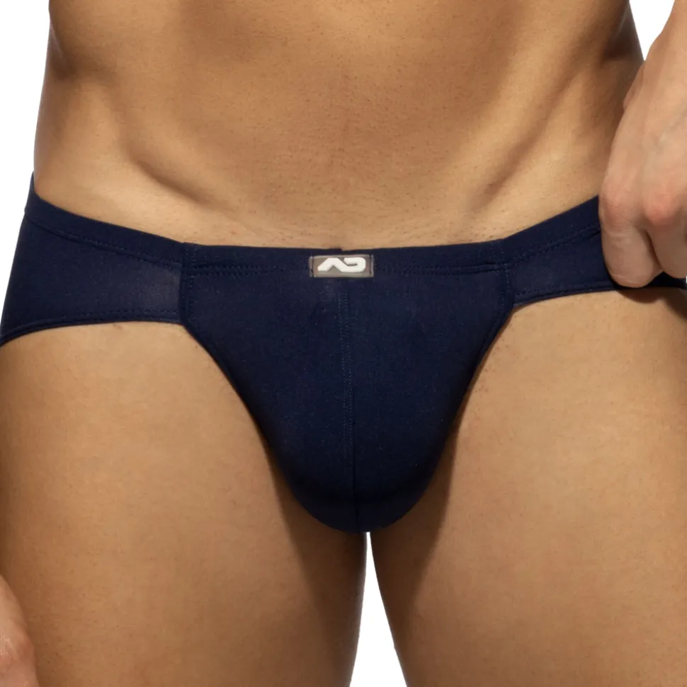 Slip Bikini Basic Colors Second Skin Marine