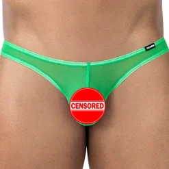 Slip Bikini Bulge SP4NDEX GLOW Mesh Vert