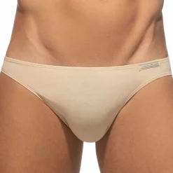 Slip Bikini Coton Beige
