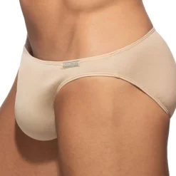 Slip Bikini Coton Beige