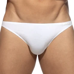 Slip Bikini Coton Blanc
