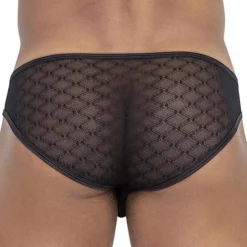 Slip Bikini Dentelle Noir