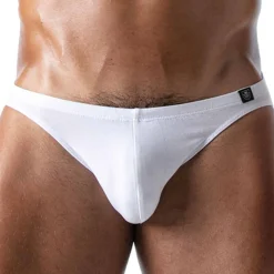 Slip Bikini French Coton Blanc