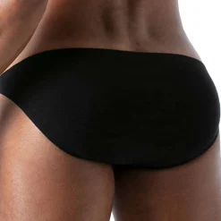 Slip Bikini French Coton Noir