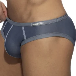 Slip Bikini Jeans Bleu