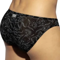 Slip Bikini Lingerie Noir