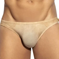 Slip Bikini Simsuede Beige