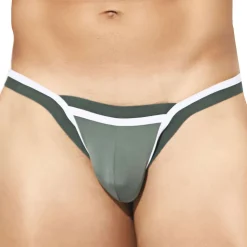 Slip Bikini Stream Line Olive