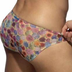 Slip Bikini Summer Garden Jaune