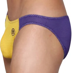 Slip Bikini Tahiti Jaune - Violet