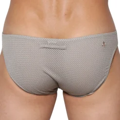 Slip Bikini Tahiti Kaki - Gris
