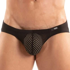 Slip Bikini Tentation Microfibre Noir