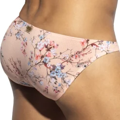 Slip Bikini Tokyo Rose Pâle