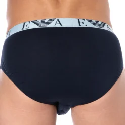 Slip Bold Monogram Coton Marine - Gris