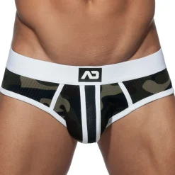 Slip Camo Stripe Blanc