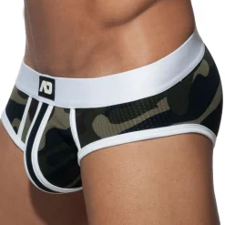 Slip Camo Stripe Blanc