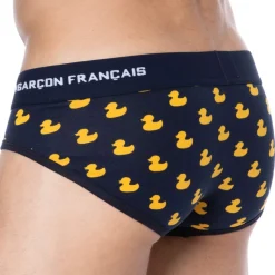Slip Canard Coton Bleu Marine