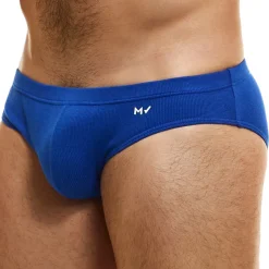 Slip Classique Peace Coton Bleu Roi