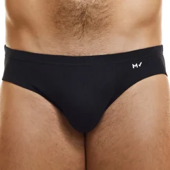 Slip Classique Peace Coton Noir