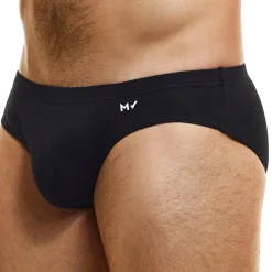 Slip Classique Peace Coton Noir