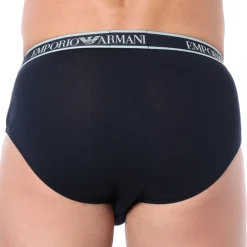 Slip Core Logoband Coton Marine - Bleu Ciel