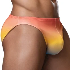 Slip de Bain à Nœud Sunset