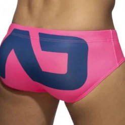 Slip de Bain AD Microfibre Fuchsia - Marine