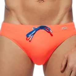 Slip de Bain Basic Colors Orange Fluo