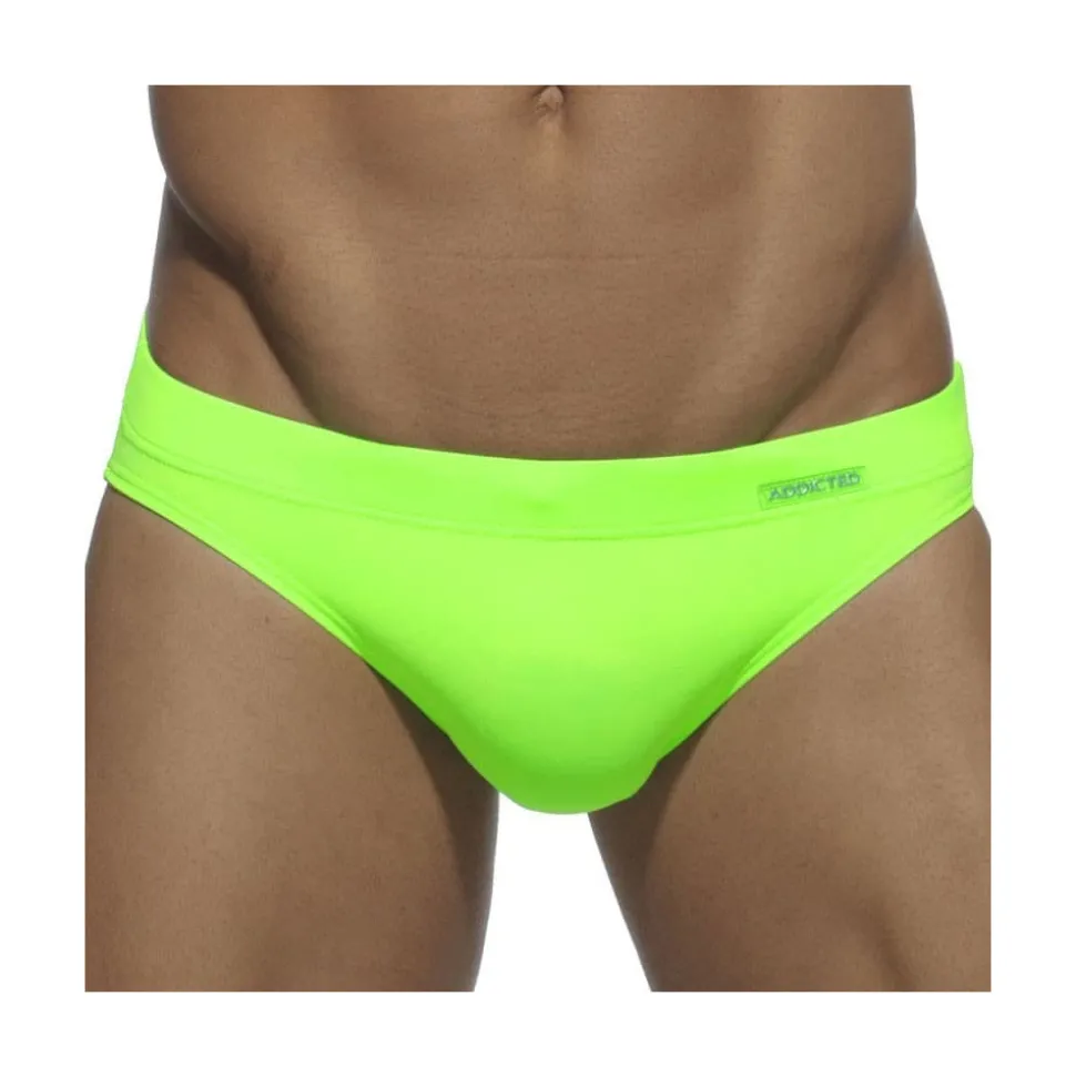 Slip de Bain Basic Colors Citron Vert