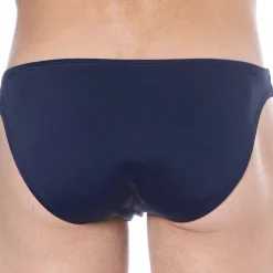 Slip de Bain Bikini Bleu Marine